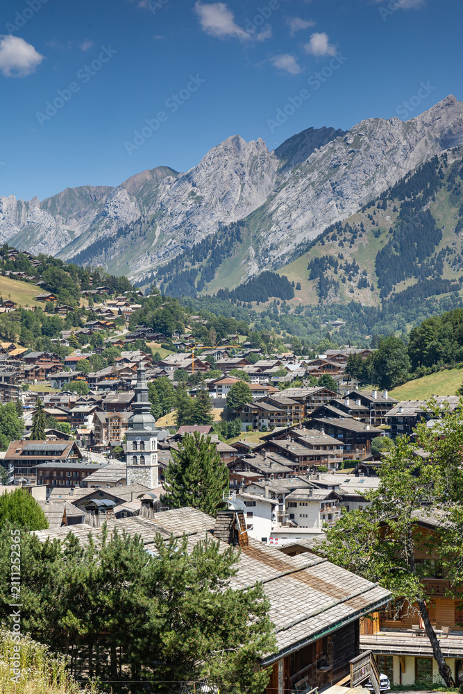 Obraz premium Eglise de La Clusaz (Haute Savoie - France)