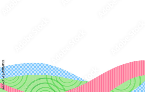 background with waves