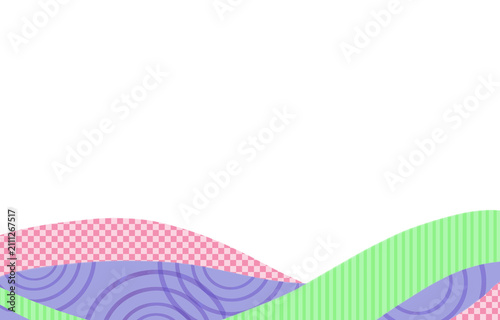background with waves
