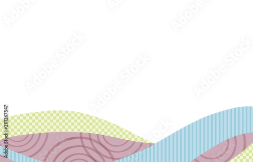 background with waves
