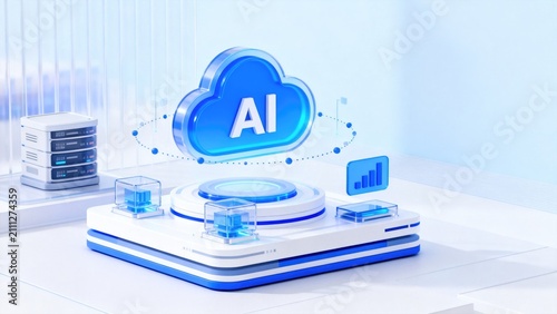 AI cloud computing platform with intelligent server infrastructure for scalable data processing, real time analytics and enterprise digital transformation