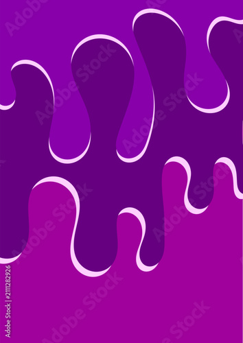  pink paint splashes collide