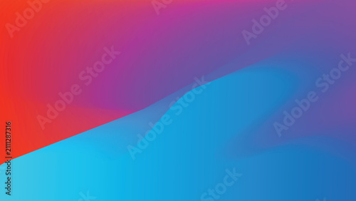 Canvastavla Abstract Wavy Liquid Gradient Background with Deep Red Purple and Blue Transitio