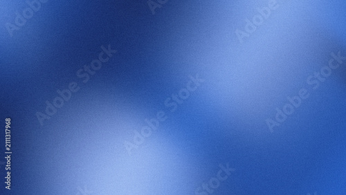 Принти на полотні Abstract deep blue gradient background featuring soft grainy texture and smooth
