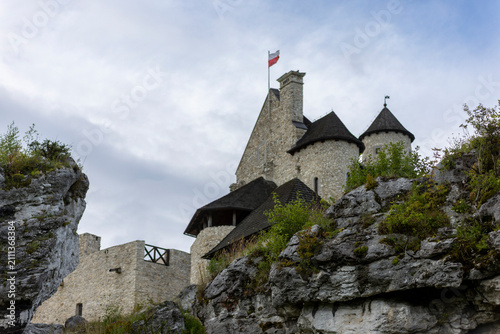 Bobolice Castle — reconstructed Gothic castle on Eagle's Nest Trail, Jura, Poland