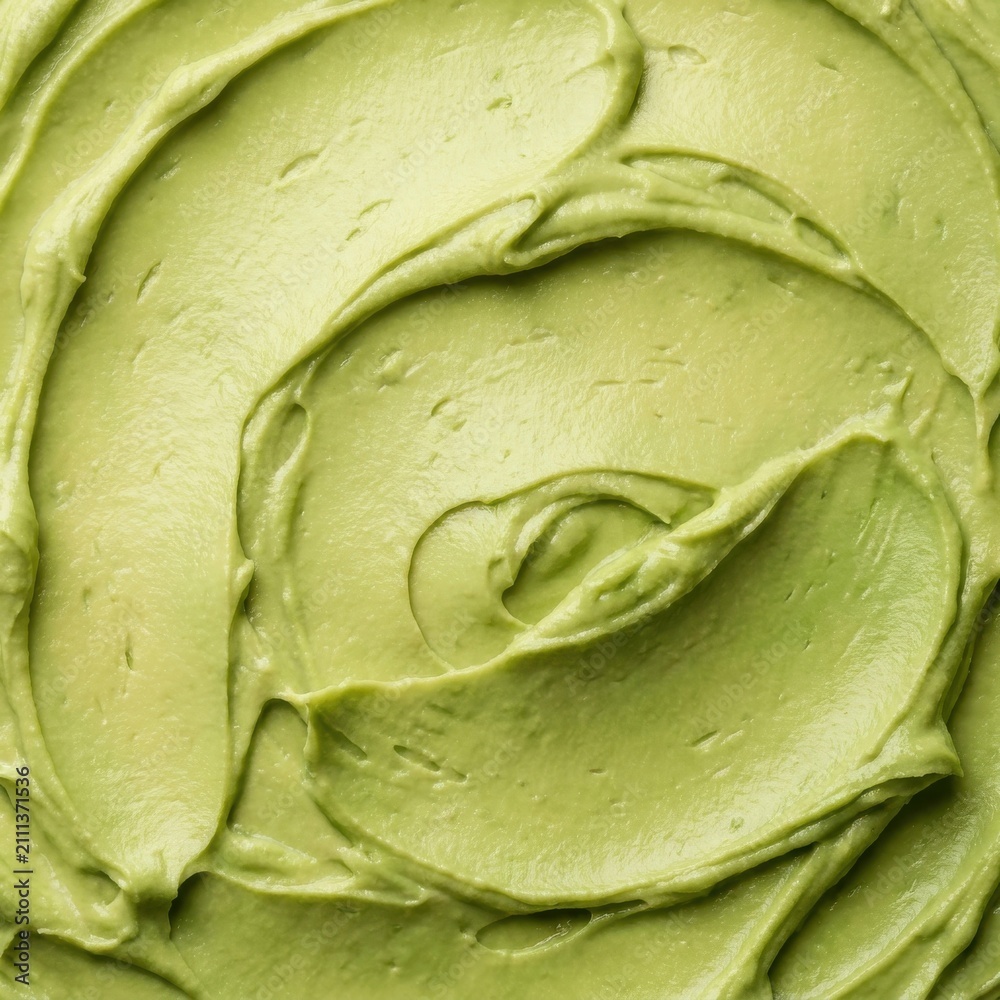 Fototapeta premium Green Cream Swirl Texture