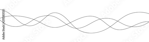 three wave line design.