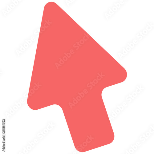 Red Cursor Icon