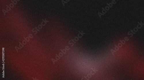 Fotografie red grain texture background featuring dark crimson light leaks and heavy cinematic noise pattern for moody dramatic designs and vintage film aesthetics