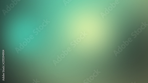 Cuadro en lienzo Abstract green gradient background