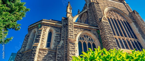St Mary's Cathedral on a sunny day, Perth