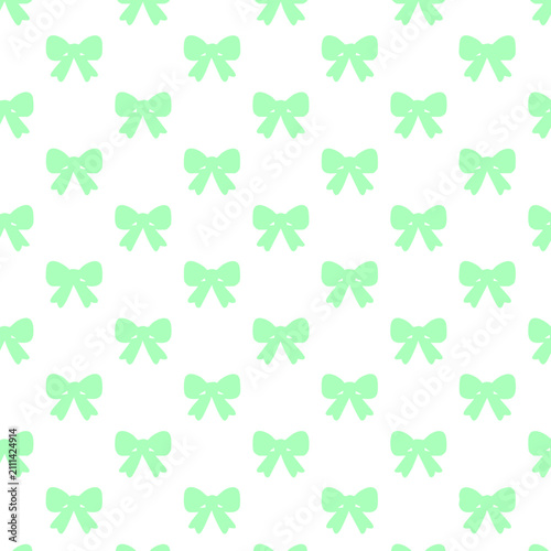 Bow seamless pattern