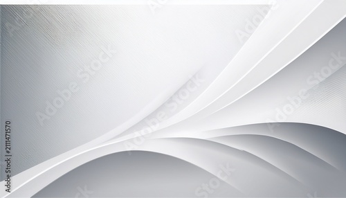 White Abstract Background D Illustration
