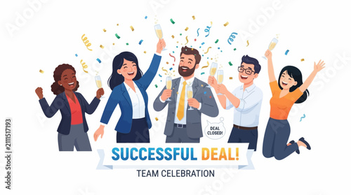 Business deal successfully done