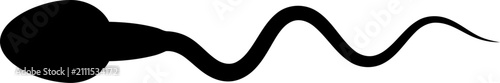 Fotografie Sperm cell icon