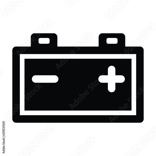 Battery Warning Light Icon