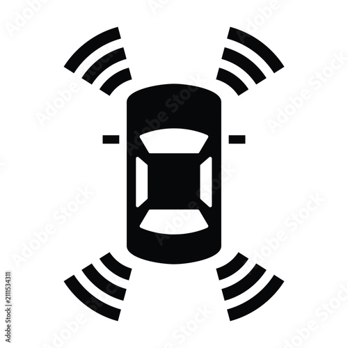 Parking Sensor System Icon