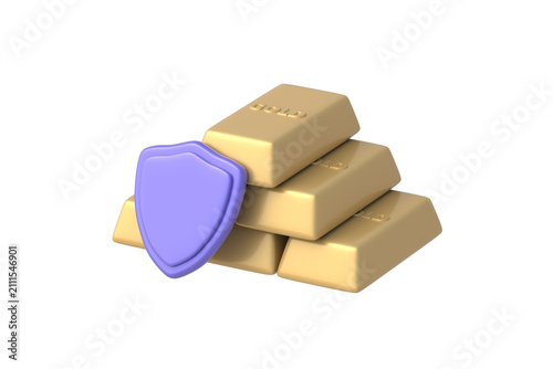 Quadro su tela Asset protection