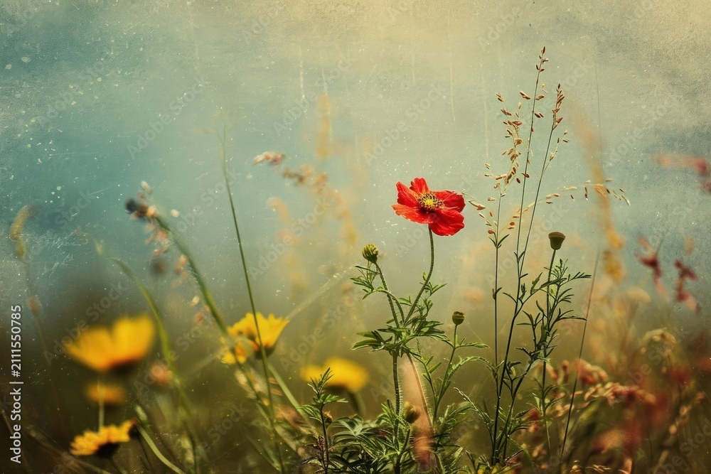 Obraz premium Wildflower outdoors nature plant.