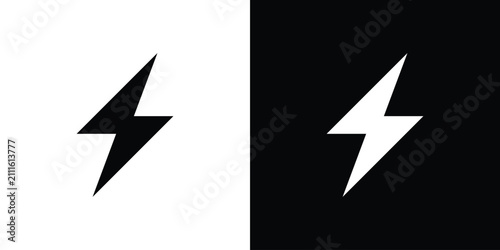 Energy icon simple graphics pack