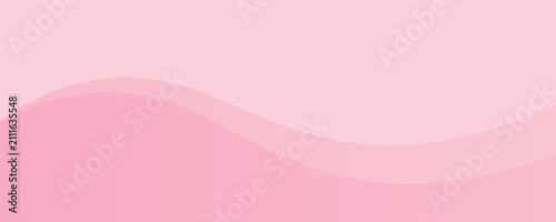 Abstract colorful pink curve background, pink beauty dynamic wallpaper with wave shapes. Template banner background for beauty products, sales, ads, pages, events, web, and others