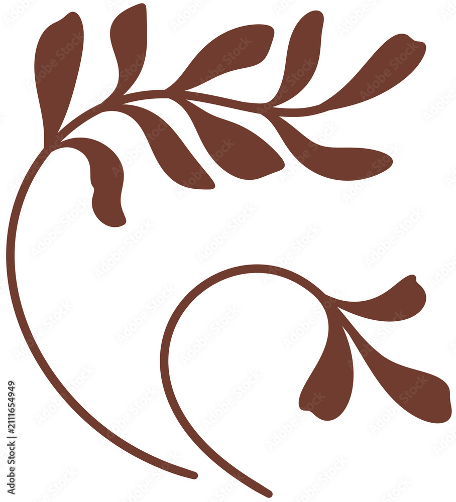 Fototapeta premium autumn leaves vector