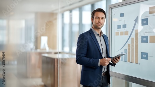 ConsultantStrategyPortrait-NavyGrayGlass-CommercialStock-ManagementConsulting-CleanBackground