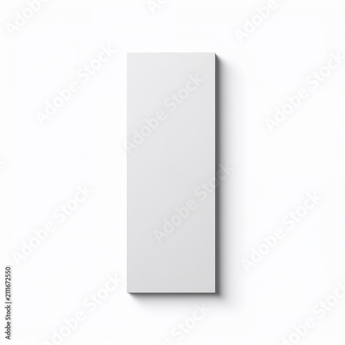White bookmark 