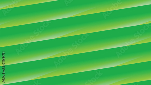 Abstract Vibrant Green Geometric Diamond Pattern behind Diagonal Slats Background
