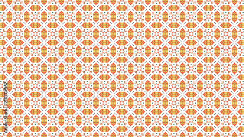 Geometric seamless pattern vector for fashion and textile.