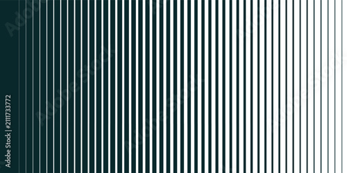 Konstfotografi Abstract dark brown halftone dots pattern background with wavy chevron gradient