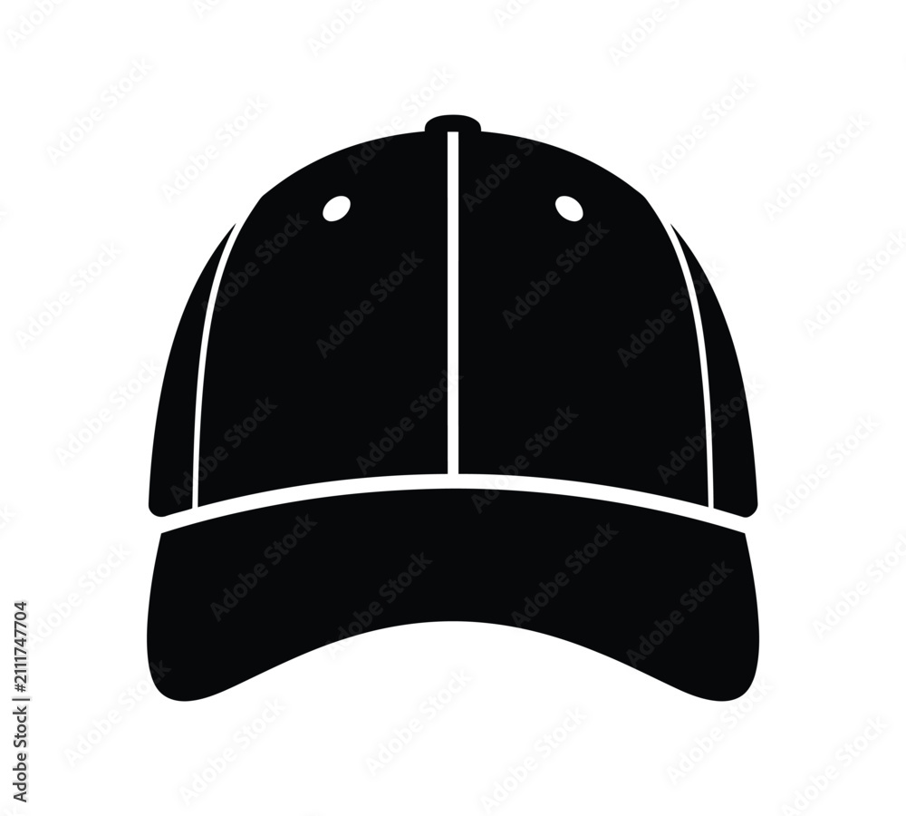 Fototapeta premium Athletic Headwear and Sport Hat Graphic Design