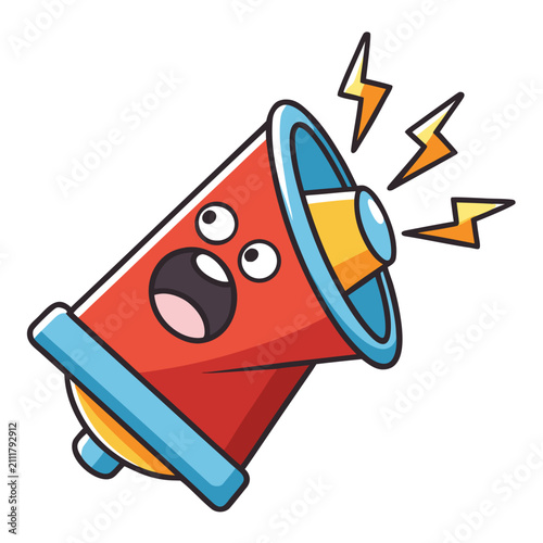 Cute Cartoon Space Rocket Vector Illustration with Funny Character Face, 3D Rocket Icon Symbol for Space Exploration, Business Design and Creative Technology Concepts