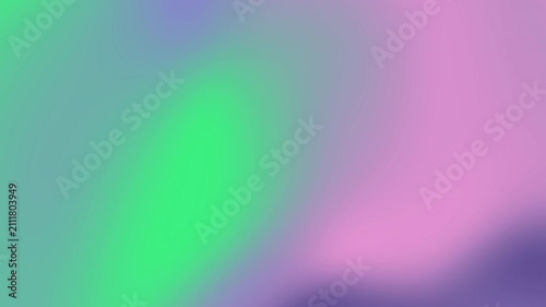 Abstract background Green purple pink