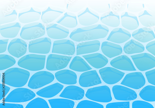 Bild auf Leinwand 水面のゆらぎを表現した背景素材/Abstract Water Surface Background
