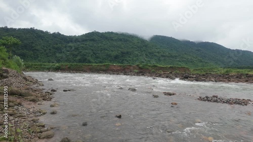 river in the mountains