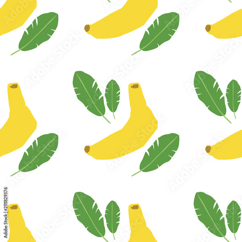 seamless pattern with bananas 바나나 패턴