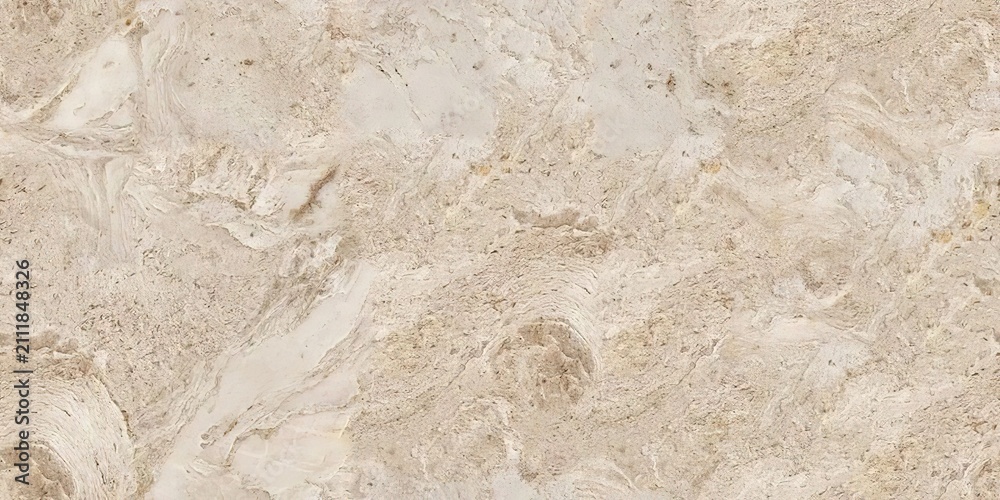 Obraz premium Light Beige Swirling Stone Organic Flowing Broken Concentric Grain Wood Like Limestone Abstract