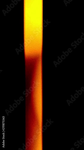 Vertical 4K Abstract Orange Warm Light Leak Bokeh Motion Background Loop