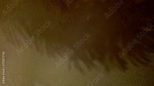 Abstract Dark Sepia Smoke Shadow Overlay Motion Background 4K
