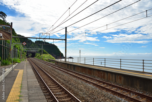 新潟　JR青海川駅