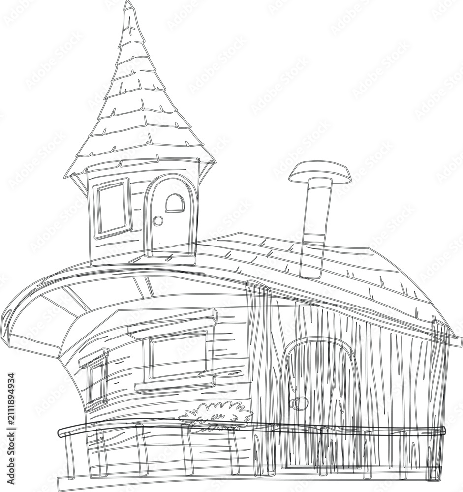 Fototapeta premium Architecture vector or illustrator design 