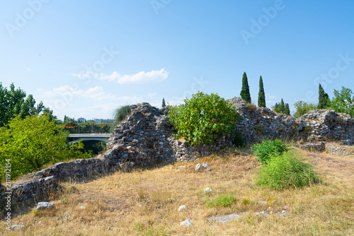 Citadel of Nemanja' in Podgorica, Montenegro