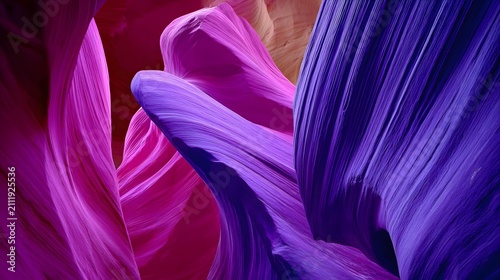 filled with glowing mist and smooth flowing light streams