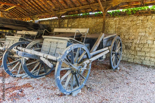 Obraz  z motywem old cart
