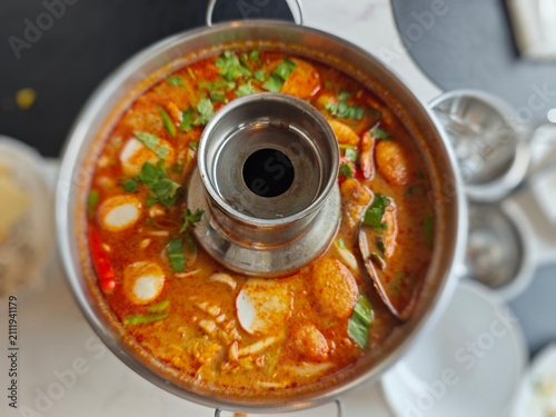 Seafood tom yum