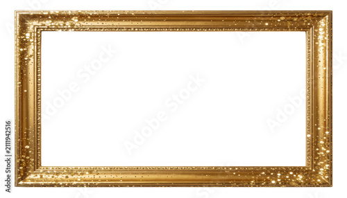 Gold Decorative Picture Frame Transparent Background