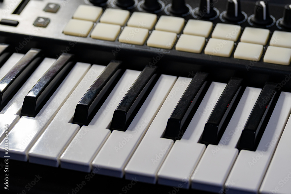 Fototapeta premium DAW Keyboard