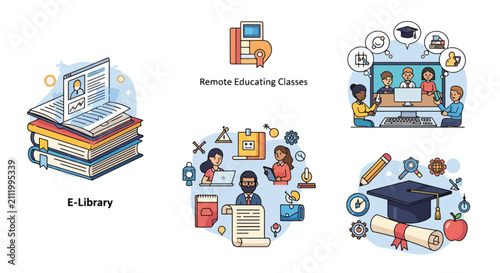 Digital learning tools and resources for education and training.
