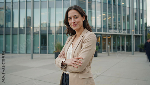 portrait of a young business woman